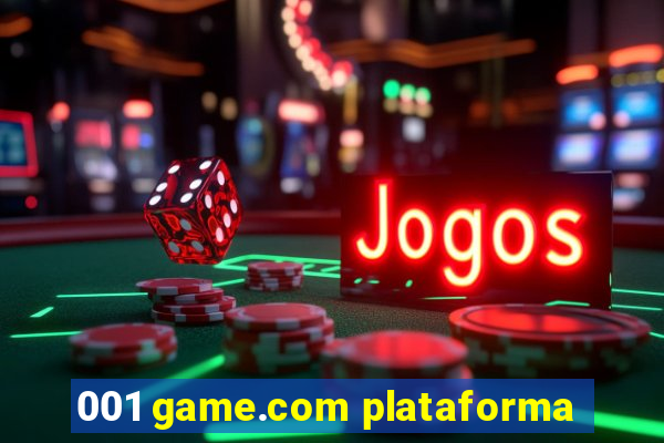 001 game.com plataforma